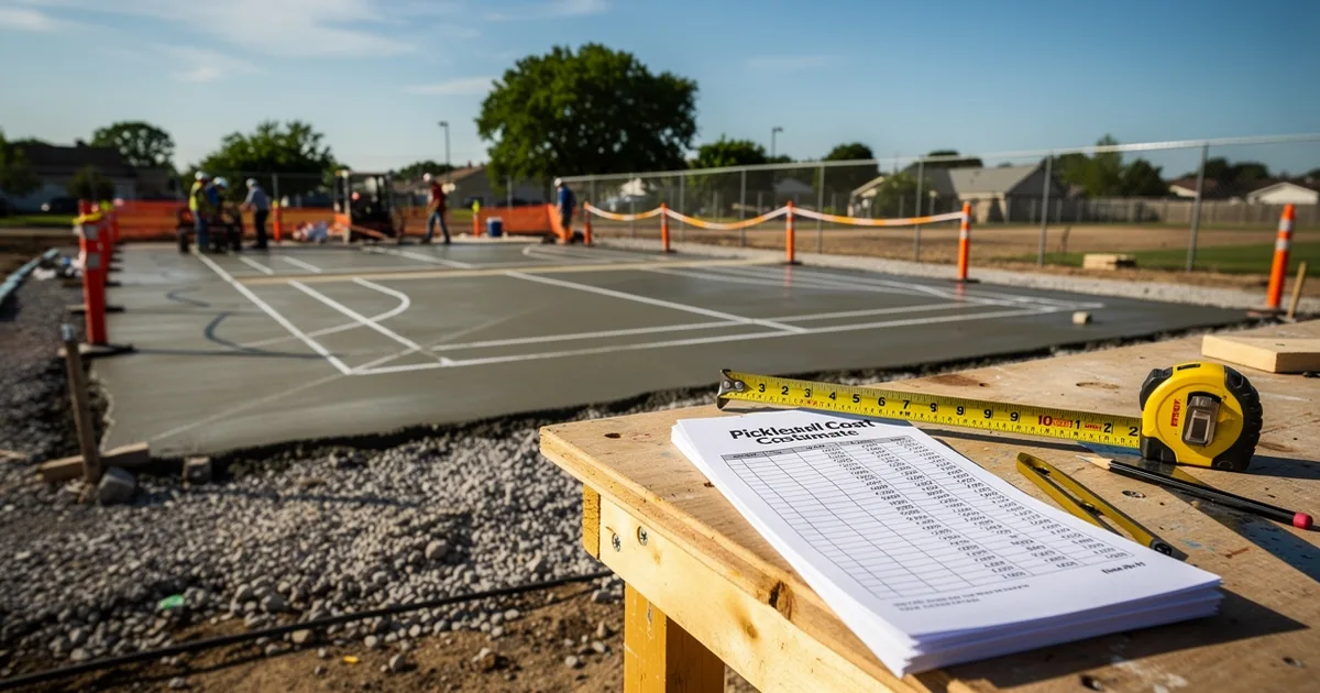What a Backyard Pickleball Court Actually Costs in the Treasure Valley